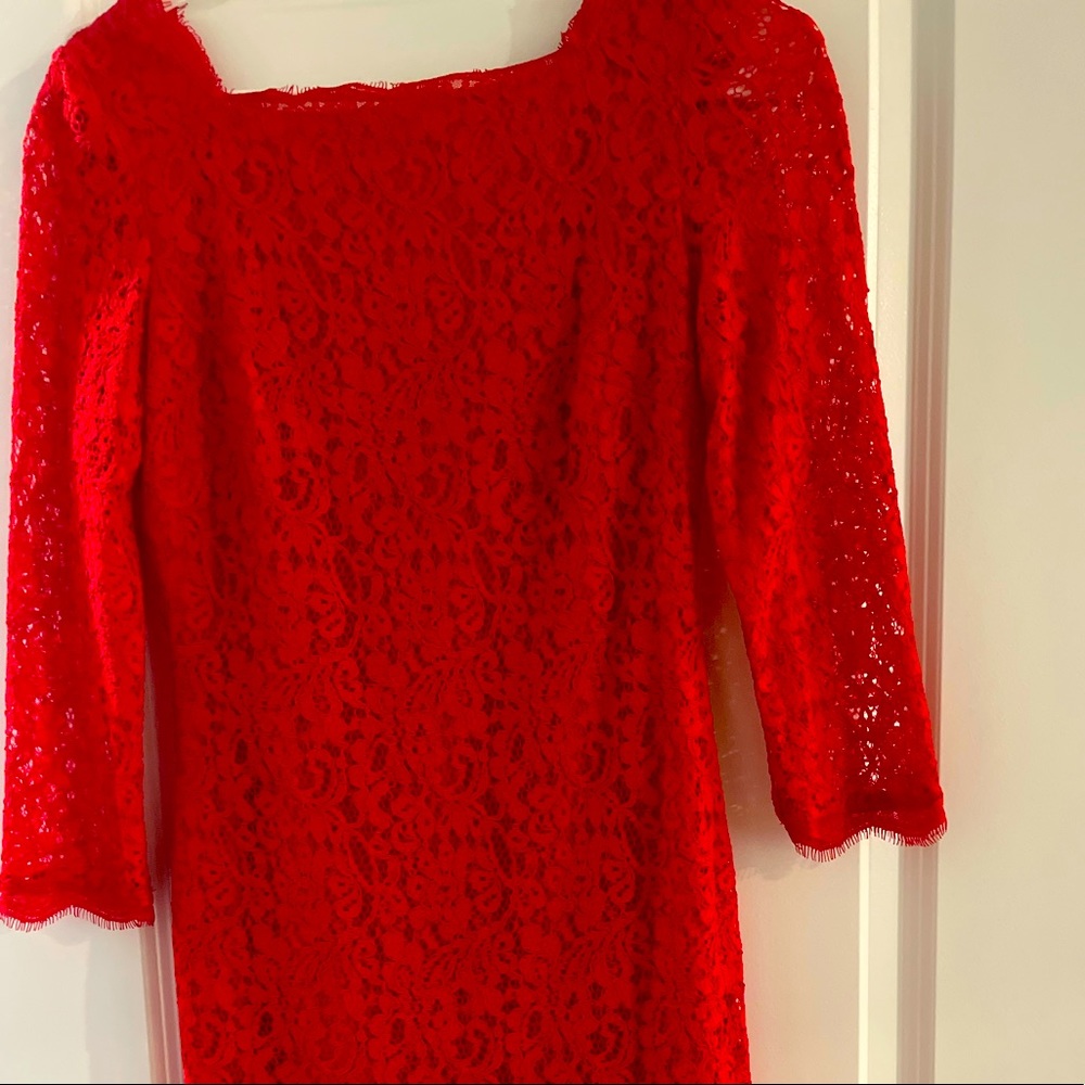 🍎Gorgeous Red lace dress